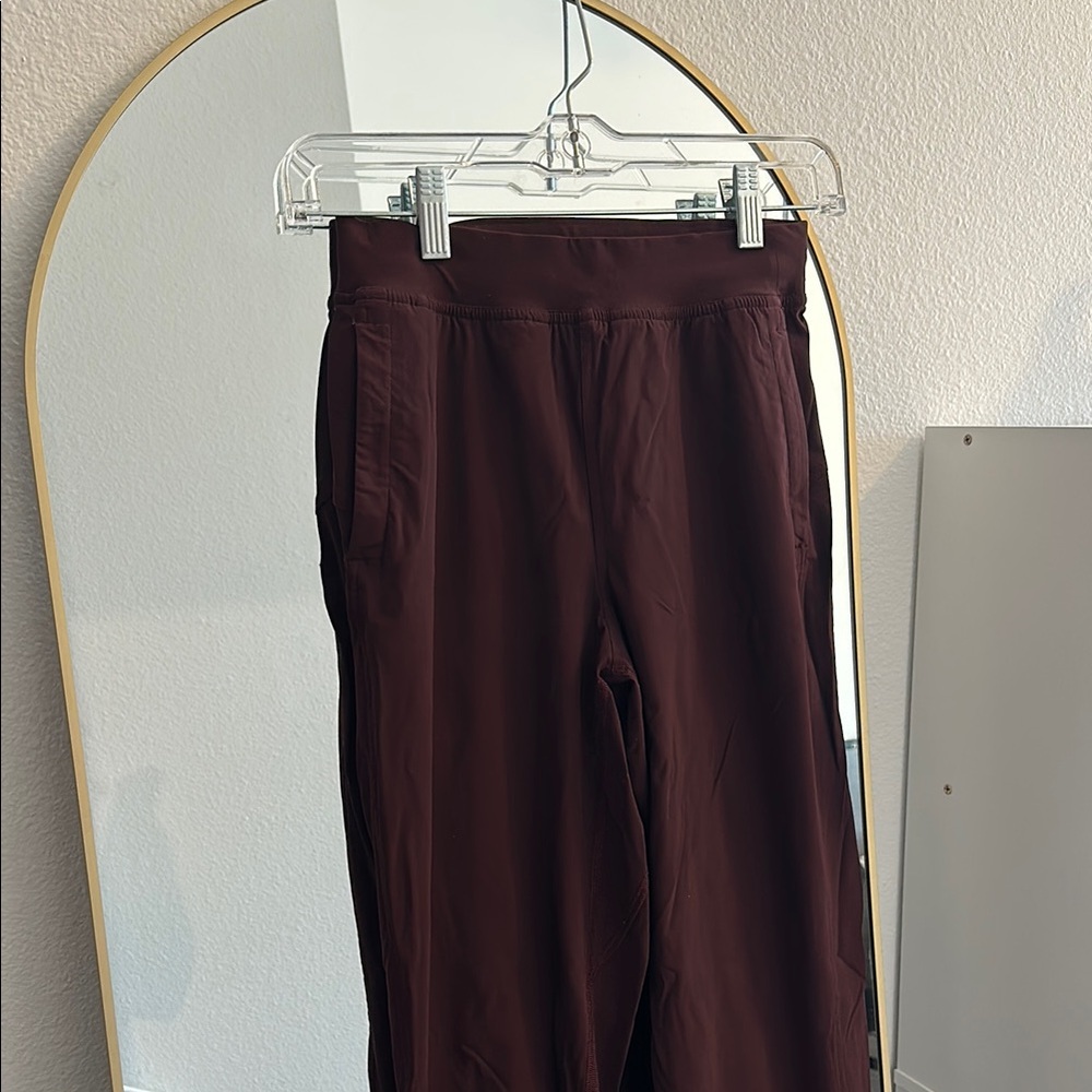 lululemon Maroon jogger pants